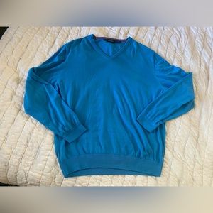 Bobby Jones Pima Cotton, V-Neck Sweater, Size XL